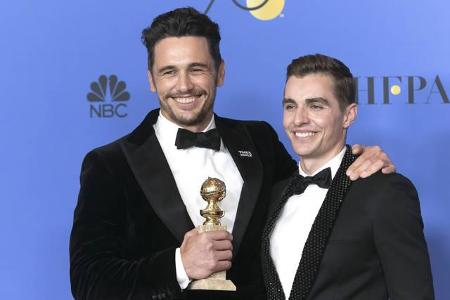 ...hatte James Franco. Er durfte den Golden Globe als bester Schauspieler in einer Komödie oder einem Musical für seine Roll...