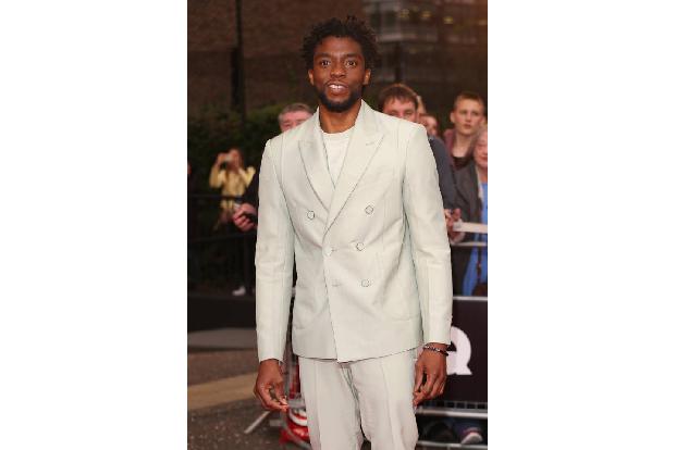 ...Chadwick Boseman, den Star aus 'Black Panther'. Der Hollywoodstar war der erste Marvel-Superheld mit afroamerikanischen W...