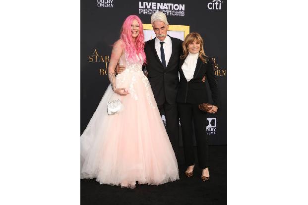 ...Schauspieler Sam Elliott mitgebracht: Er ließ sich von seiner Frau Katharine und seiner Tochter Cleo Rose begleiten. In '...