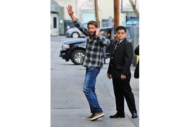 ...wirkte Frauentraum Gerard Butler, als er Mitte Januar zu den Aufnahmen der Kultsendung erschien. Für mehr als ein freundl...
