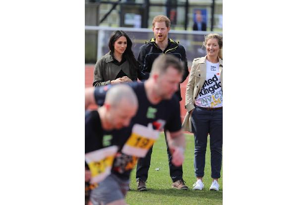 ...auf ambitionierte Athleten, die sich auf die Invictus Games im September im australischen Sydney vorbereiten. Das Besonde...