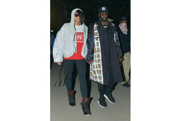 …Sean 'P. Diddy' Combs und seine Freundin Cassie, die ebenfalls Musikerin ist. Einer, der es sich ebenfalls nicht nehmen lie...