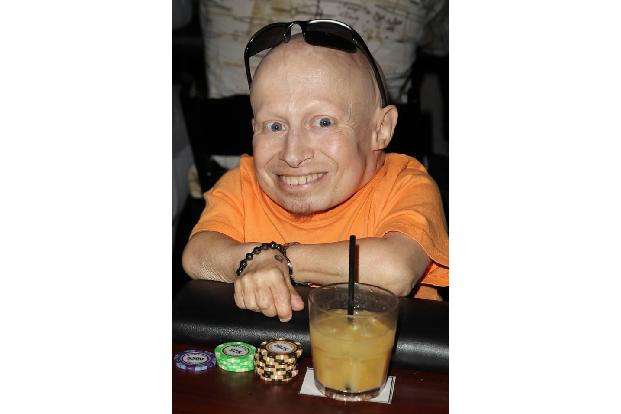 ...mit Charity. Dieses Bild entstand 2014 beim jährlichen Pokerturnier zugunsten der Lupus-Forschung. Mit diesem Lächeln sol...