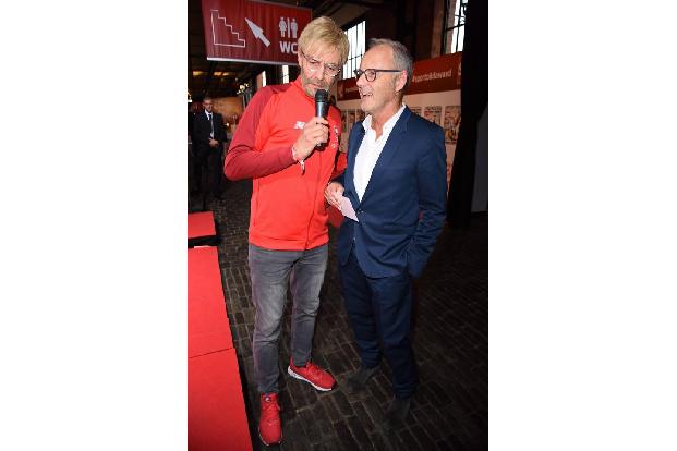 Für jede Menge Lacher sorgte der Comedian Matze Knop, der als Kloppo - angelehnt an Fußballtrainer Jürgen Klopp - auf dem Sp...