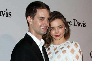 Miranda Kerr heilte Evan Spiegels Hautprobleme