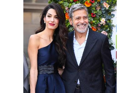 Amal und George Clooney