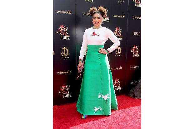 …Joy Villa. Die Sängerin ist nicht nur ein erklärter Trump-Fan: Sie nutzt ihre Kleidung immer wieder für fragwürdige Message...