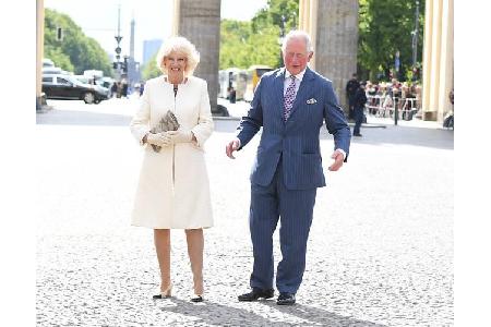 Neben einem Besuch bei Bundeskanzlerin Angela Merkel, kam auch Bundespräsident Frank-Walter Steinmeier in den Genuss des bri...