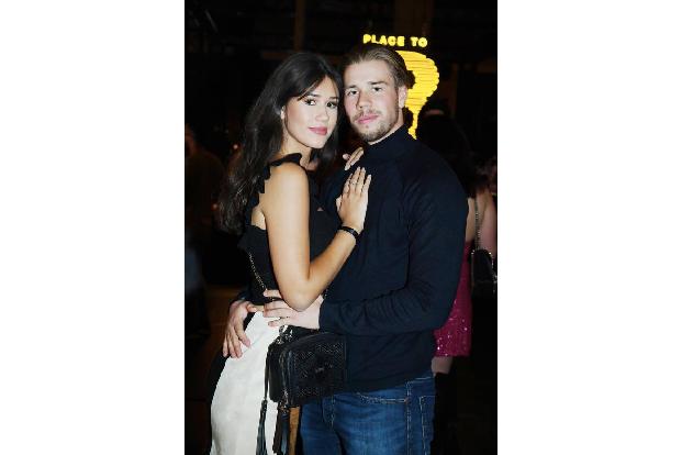 Isabella Maria Ahrens kam zusammen mit ihrem Freund Nils und outete sich am Rande des Abends als Fan von Rap-Musik.
