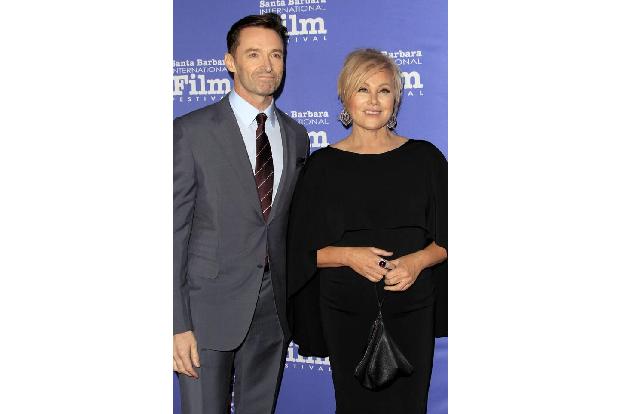 Hugh Jackman gilt gemeinhin als der netteste Kerl im Showbusiness. Klar, dass so jemand sich keine 20-jährige Blondine an de...