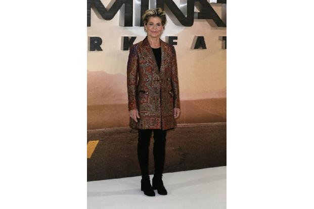 Linda Hamilton litt für die Kunst: Weil sie am Set von 'Terminator 2' ihre Ohrstöpsel nicht tragen wollte, erlitt sie einen ...