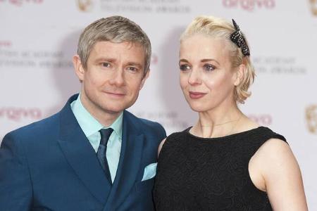 Amanda Abingdon (hier mit Martin Freeman), die vor allem durch ihre Rolle als Mary Watson in 'Sherlock' bekannt ist, fand eb...