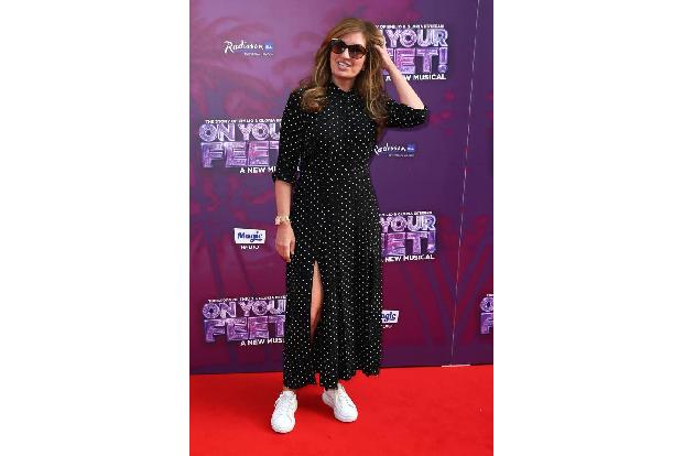 …Karren Brady, die stellvertretende Vorsitzende von West Ham United, bei dem Presse-Event des Musicals 'On Your Feet!' im Lo...