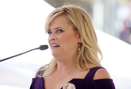 War Reese Witherspoon bei der Ehrung von Goldie Hawn und Kurt Russell auf dem Hollywood Walk of Fame etwas in die Nase gesti...