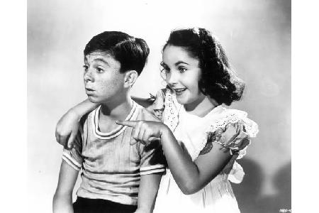 Kleiner Mann, ganz groß: An der Seite der damals zehnjährigen Elizabeth Taylor spielte sich Carl Switzer als Alfalfa in 'Die...