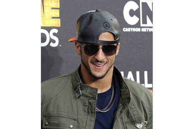 Grund für das Fernbleiben der Stars: Footballer Colin Kaepernick, der vor einem Spiel gegen Polizeigewalt demonstriert hatte...