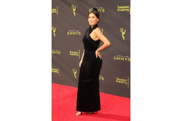 ...Reality-TV-Star Kim Kardashian. Kim ist aktuell in der 17. Staffel 'Keeping Up With the Kardashians' im Fernsehen zu sehe...