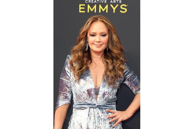...sah Leah Remini aus, Star aus 'King of Queens', die für das beste 'Infomercial' nominiert war. Ihr Programm über Scientol...