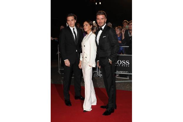 Sportlegende, Stil-Ikone, UNICEF-Botschafter, Superstar: David Beckham bekam einen Sonderpreis für sein Lebenswerk und brach...