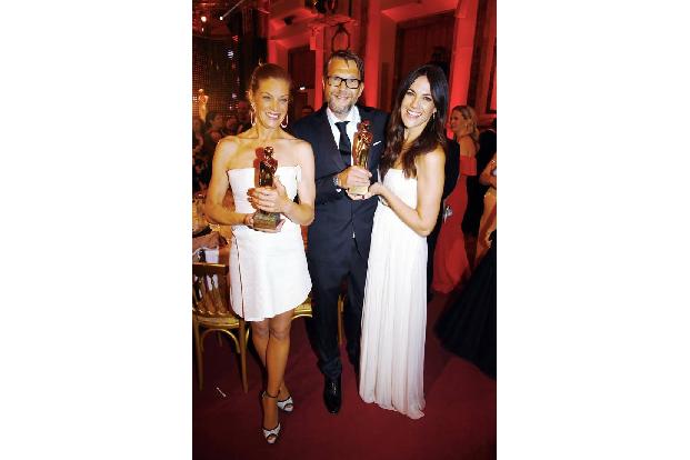 ...Verknüpfung von Berufs- und Privatleben ja nicht bei jedem. Gemeinsam mit Marie Bäumer ließen sich Bettina und Kai auf de...