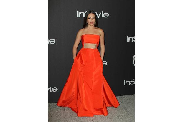 Nicht zu vergessen ist aber auch der Auftritt von Lea Michele bei der Golden Globe After Party im Beverly Hills Hotel: Die S...