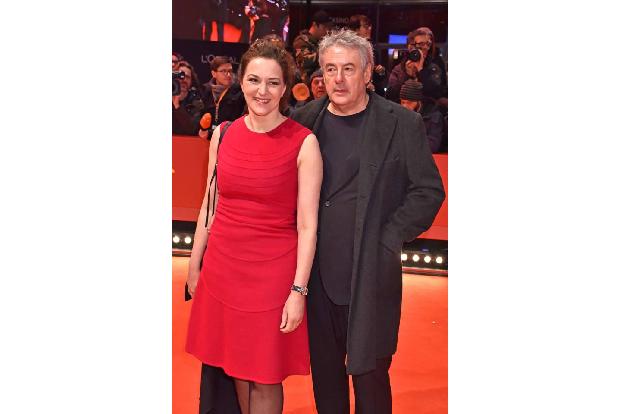 ...Martina Gedeck mit ihrem Lebensgefährten Markus Imboden zur Abschlussgala der Berlinale am 16. Februar. Martina hat ohneh...