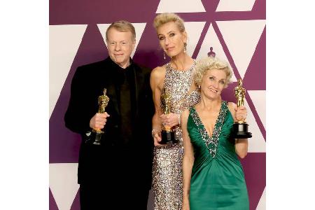 …Make-up und Hairstyling teilten sich Greg Cannom, Kate Biscoe und Patricia Dehaney. Die drei hatten 'Vice – Der zweite Mann...