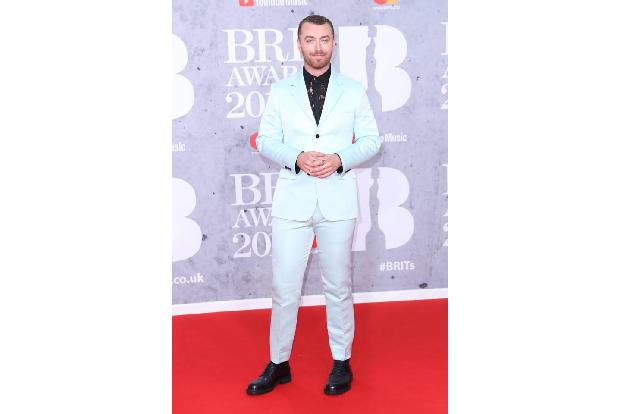 Er war in der Kategorie bester Solokünstler nominiert, doch Sam Smith musste sich schließlich seinem Kollegen George Ezra ge...