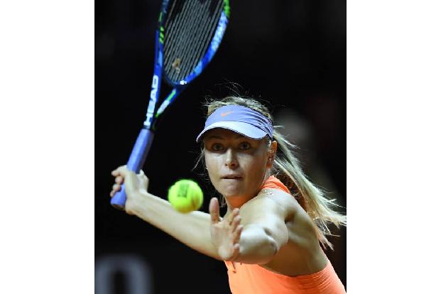 Aus der Welt des Sports schaute Tennis-Kanone Maria Sharapova vorbei.