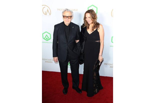 ...Harvey Keitel erschien zur Verleihung mit seiner Frau Daphna Kastner. Harvey hat kürzlich mit Martin Scorseses 'Irishman'...
