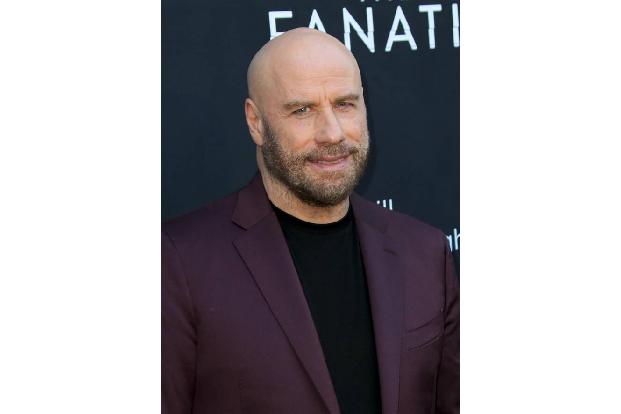 ...John Travolta ist Markenbotschafter für die australische Fluglinie Qantas und bewarb diese in Dubai im Rahmen einer Zusam...