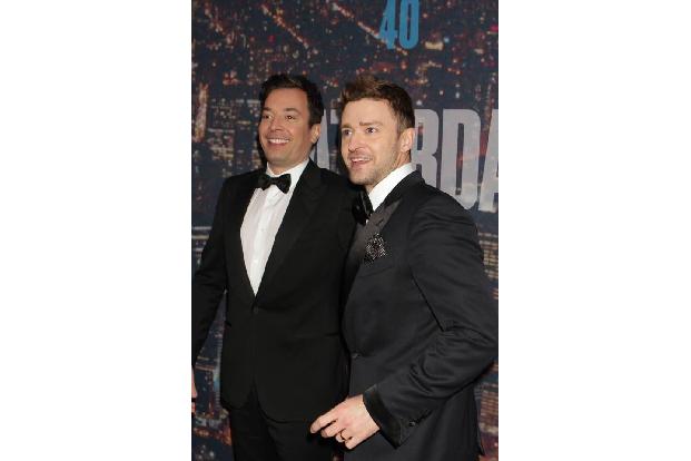 Jimmy Fallon und Justin Timberlake lernten sich 2002 bei den MTV Video Music Awards kennen - und schätzen. Die beiden arbeit...