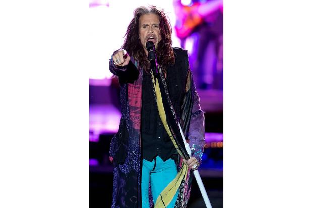 Steven Tyler von Aerosmith schickte im August 2018 seinen Anwalt los, um den Präsidenten davon abzuhalten, die Songs der Ban...