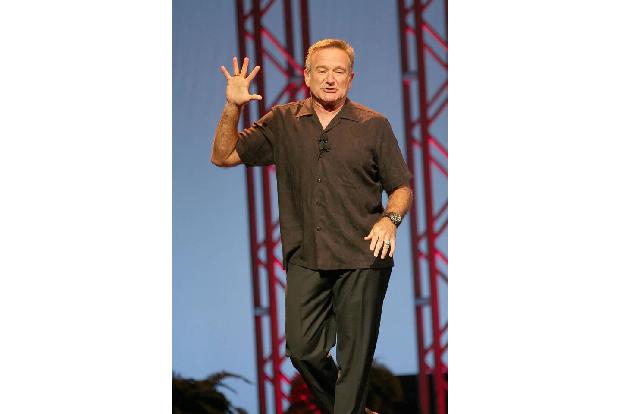 ...ist tragisch: Robin Williams ist im Musikvideo zu Bobby McFerrins 'Don't Worry, Be Happy' von 1988 zu sehen. 2014 nahm si...