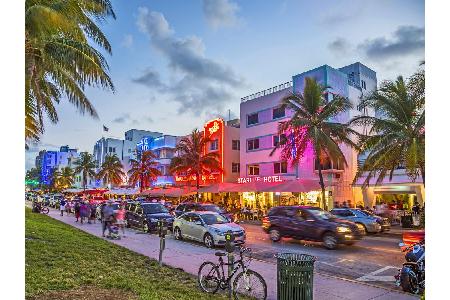 Zurück in die USA, dieses Mal aber in den Süden. Miami, im US-Bundesstaat Florida, ist seit jeher für Traumstrände bekannt. ... Zurück in die USA, dieses Mal aber in den Süden. Miami, im US-Bundesstaat Florida, ist seit jeher für Traumstrände bekannt. ...