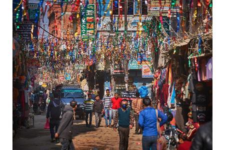 Für Platz fünf geht es hoch hinaus - und das nicht nur sinnbildlich, schließlich liegt Nepals Hauptstadt Kathmandu auf stolz...