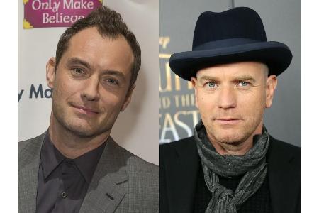Als Ewan McGregor und Jude Law noch unbekannte Schauspieler waren, teilten sie sich Anfang der 1990er Jahre eine gemeinsame ...