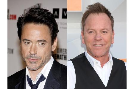 Kiefer Sutherland und Robert Downey Jr. hatten hingegen eine echte Promi-WG. Zu Beginn ihrer Karrieren lebten die beiden dre...