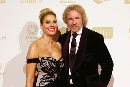 Karina Mroß und Thomas Gottschalk in Baden-Baden