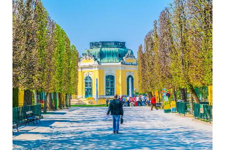 Platz 8: Tiergarten Schönbrunn, Österreich. Weiter geht's in Wien, der Hauptstadt der Alpenrepublik. Die Einrichtung im Park...