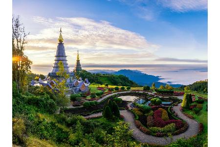 Allein von der Fläche her kann der Nationalpark Doi Inthanon in der thailändischen Provinz Chiang Mai mit nur 482 Quadratkil...