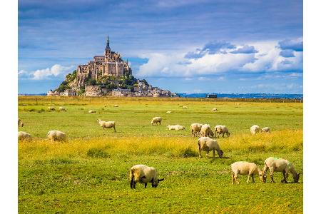 Platz 9: Normandie, Frankreich. Malerische Landschaften und das kulinarische Angebot am Ärmelkanal sind nicht immer hervorra...