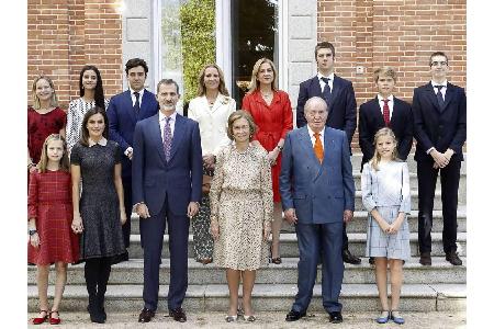 Juan Carlos I. (v.r.), der ehemalige König von Spanien, wurde am 5. Januar 80 Jahre alt. Seine Frau, Sophia von Griechenland...