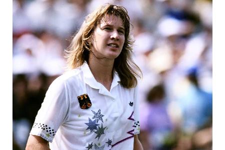 1988 gewann Steffi Graf die vier Grand-Slam-Turniere und siegte außerdem bei den Olympischen Spielen (Foto). Damit gelang ih...