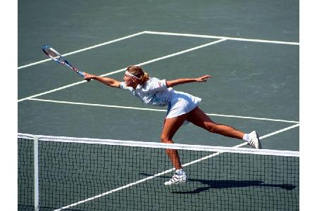 Bis 1996 (Foto: 1994) dominierte sie das Welttennis.
