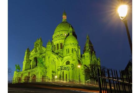 ... die Basilica minor Sacré-Coeur de Montmartre in Paris.