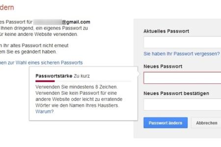 Ändern Sie als Erstes die Passwörter, die Sie auf dem Gerät genutzt haben - allen voran das E-Mail-Passwort.