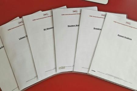 Sechs DEL2-Klubs reichen Unterlagen für DEL ein Sechs DEL2-Klubs reichen Unterlagen für DEL ein