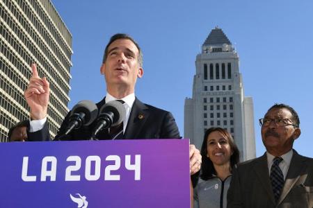 Olympia: Los Angeles und Paris streiten über Facebook- Olympia: Los Angeles und Paris streiten über Facebook-