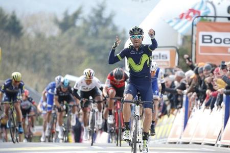 Flèche Wallonne: Rekordsieger Valverde gewinnt zum fünften Mal Flèche Wallonne: Rekordsieger Valverde gewinnt zum fünften Mal